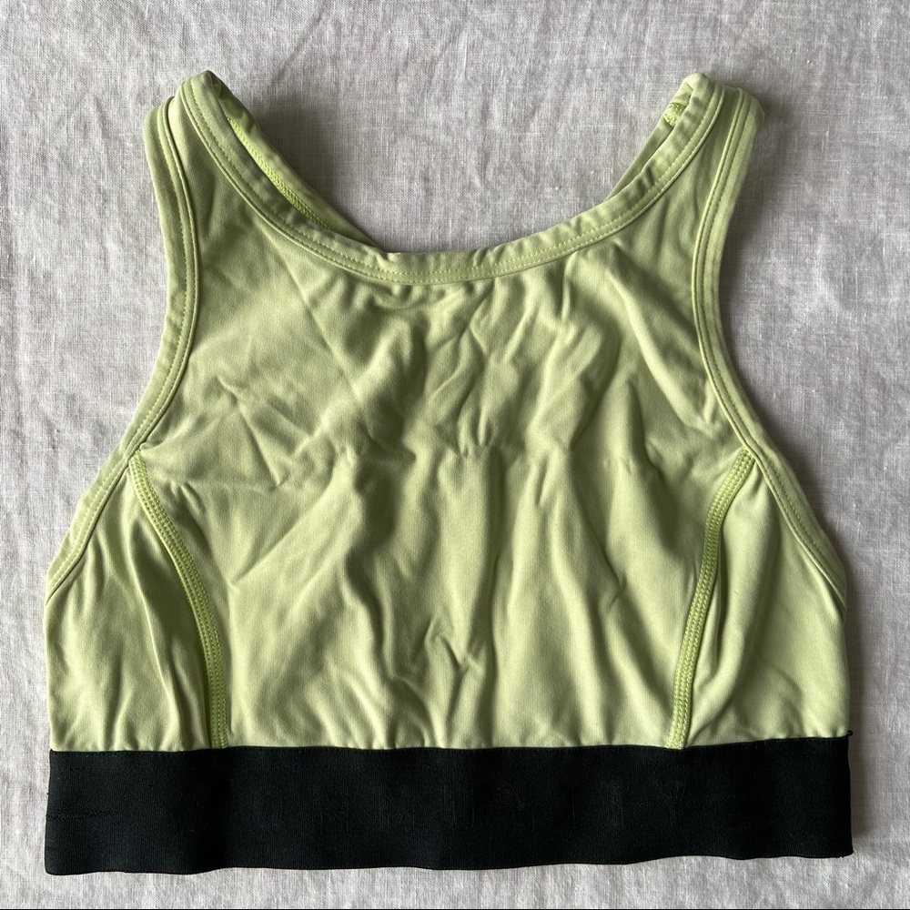 Community Lime Sports Bra
